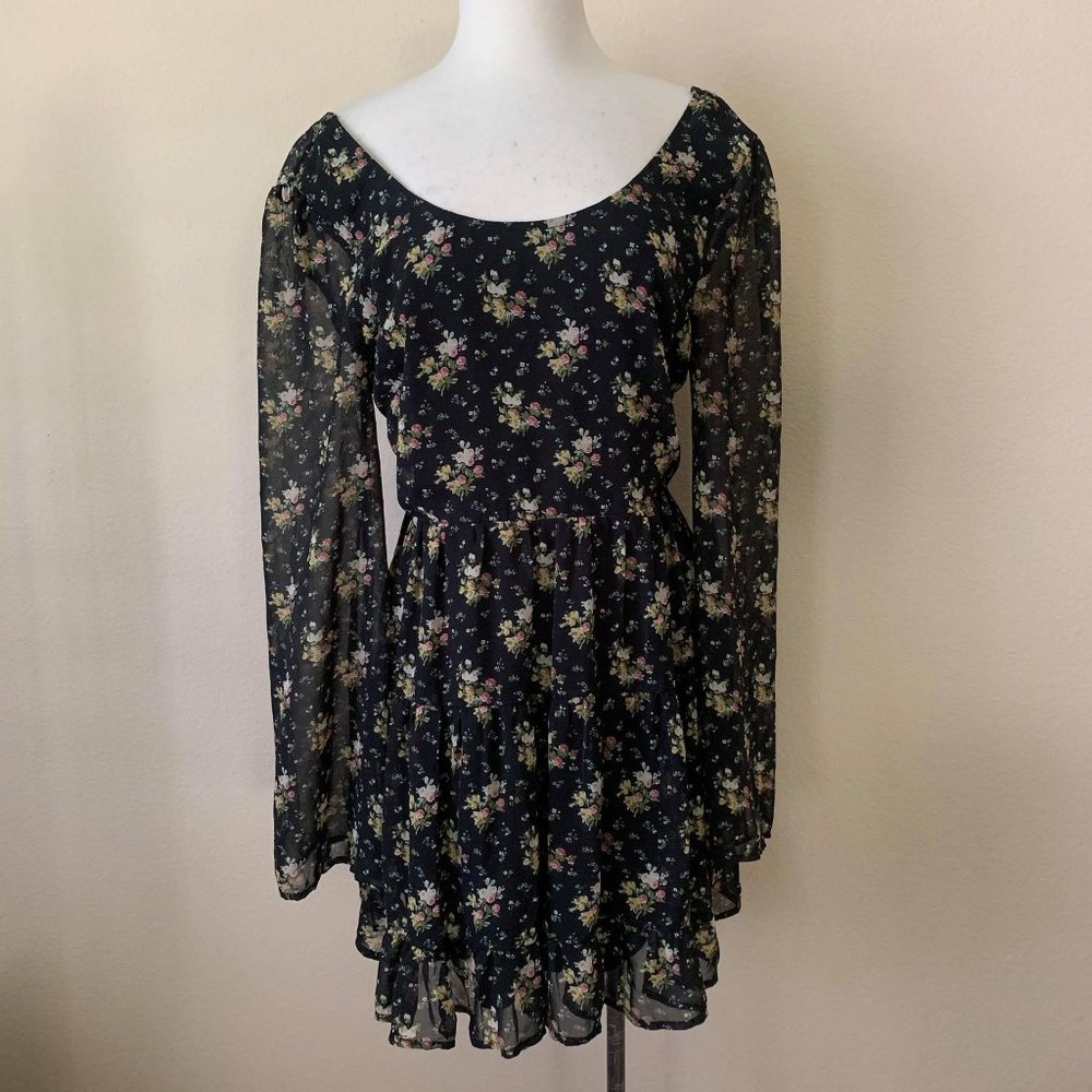 Blu Pepper Floral Dress